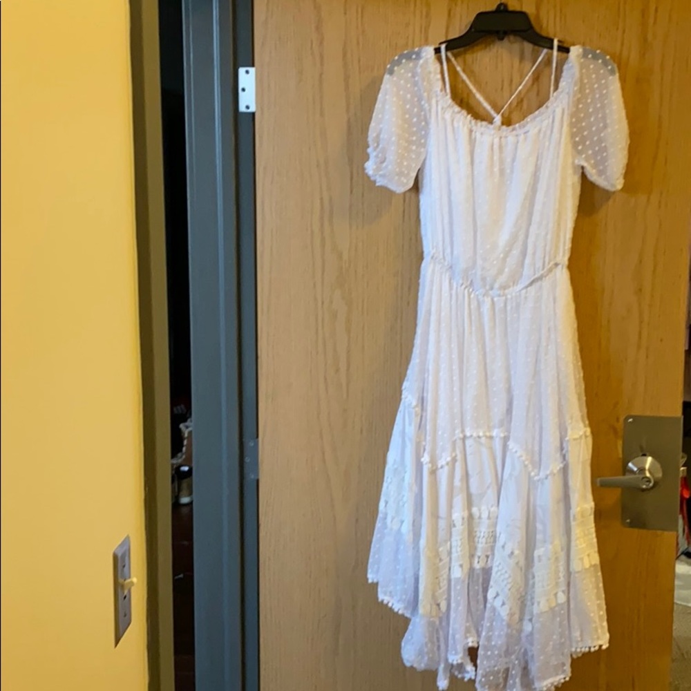 Flirty White Dress
